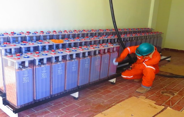 Tablero de control eléctrico planta